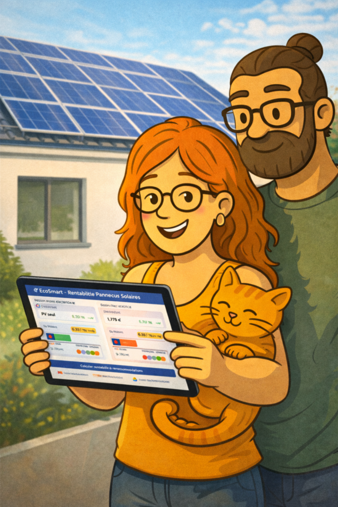 simuler votre installation de panneaux photovoltaique